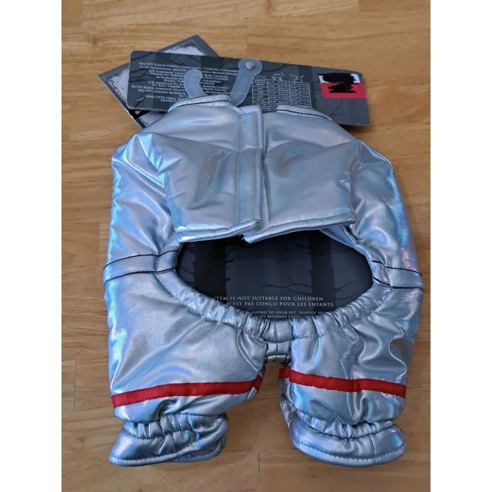 Spooky Night Astronaut Dog Costume NWT Size Medium